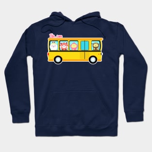 The Wheels On The Bus | Lilla The Lamb Hoodie